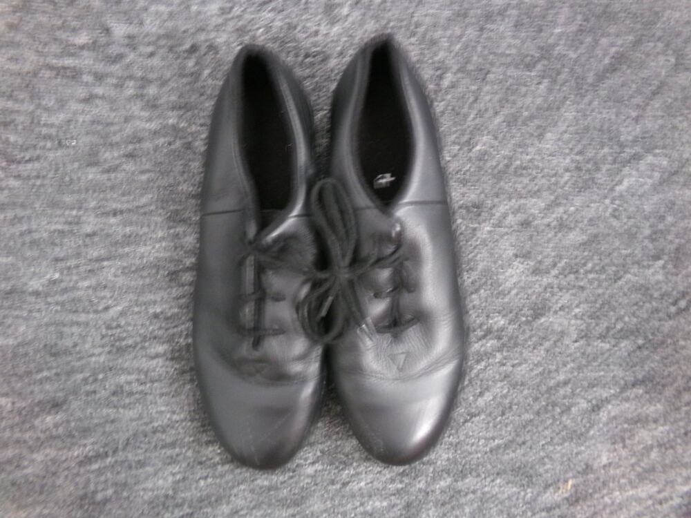 Dance Tap Shoes Bloch Split Sole Flex Oxford Black 7M Adult